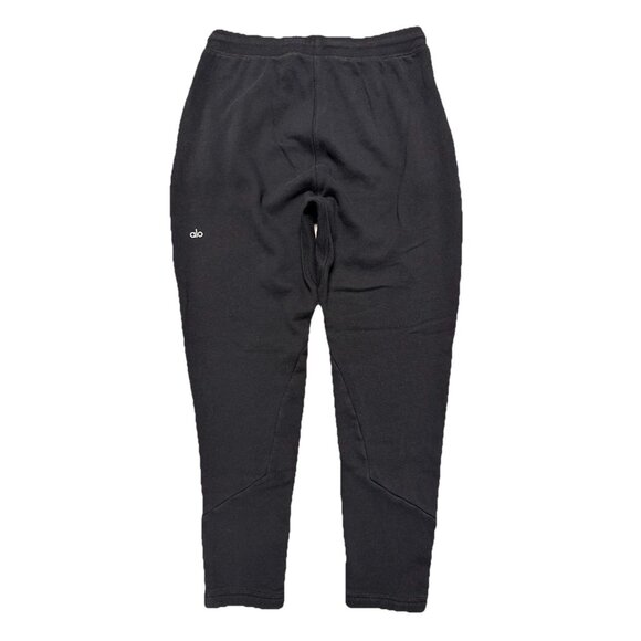 ALO Sweatpants Womens XL 32x30 Black Tapered Workout Gym Casual - Picture 2 of 16